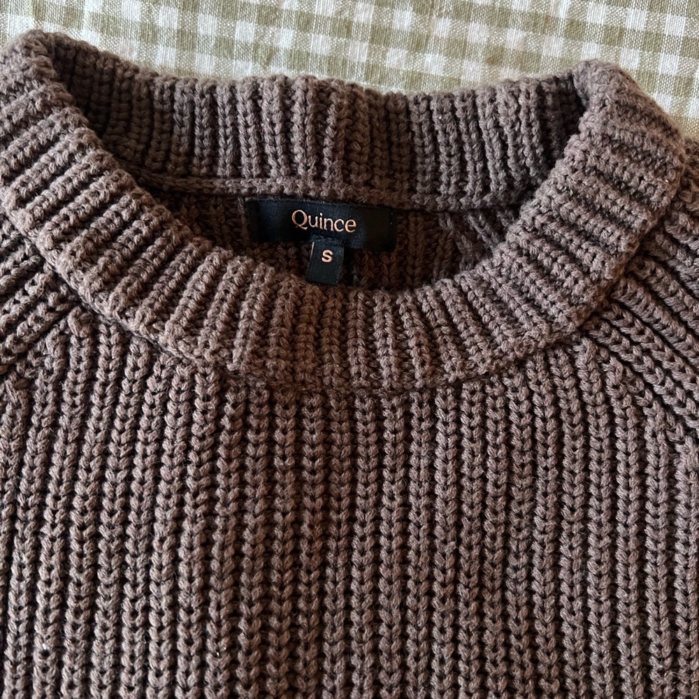 Quince cotton sweater